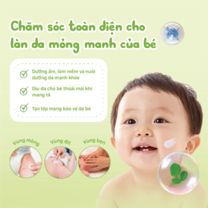 Kem hăm Harinas cho bé 30g, trị hăm tã và hăm cổ an toàn