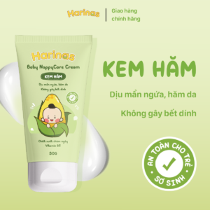 Kem hăm Harinas cho bé 30g, trị hăm tã và hăm cổ an toàn