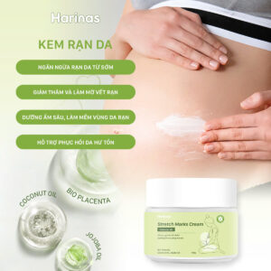 Kem rạn da Harinas cho bà bầu và sau sinh - Chăm sóc da an toàn