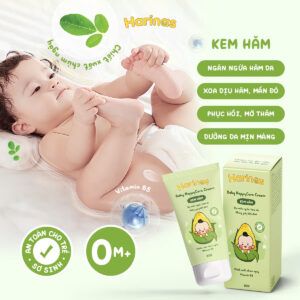 Kem hăm Harinas cho bé 30g, trị hăm tã và hăm cổ an toàn