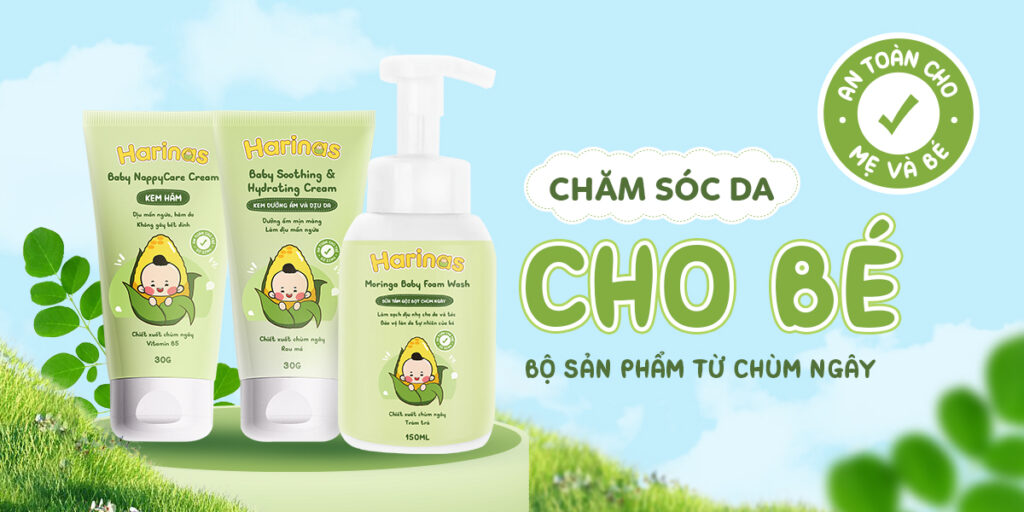 Harinas dược mỹ phẩm cho mẹ bầu và bé