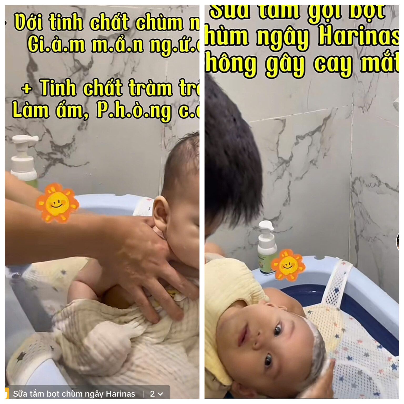 review sữa tắm chùm ngây Harinas